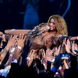 Shakira Crowd Surfs During VMAs Video Vanguard Performance